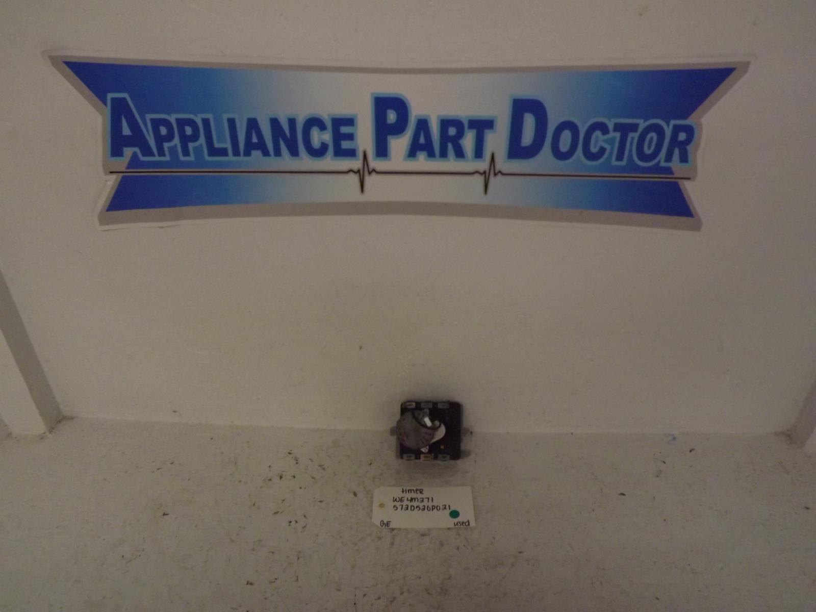 GE Dryer WE4M271 572D520P021 Timer Used GE Dryer WE4M271 572D520P021 Timer Used